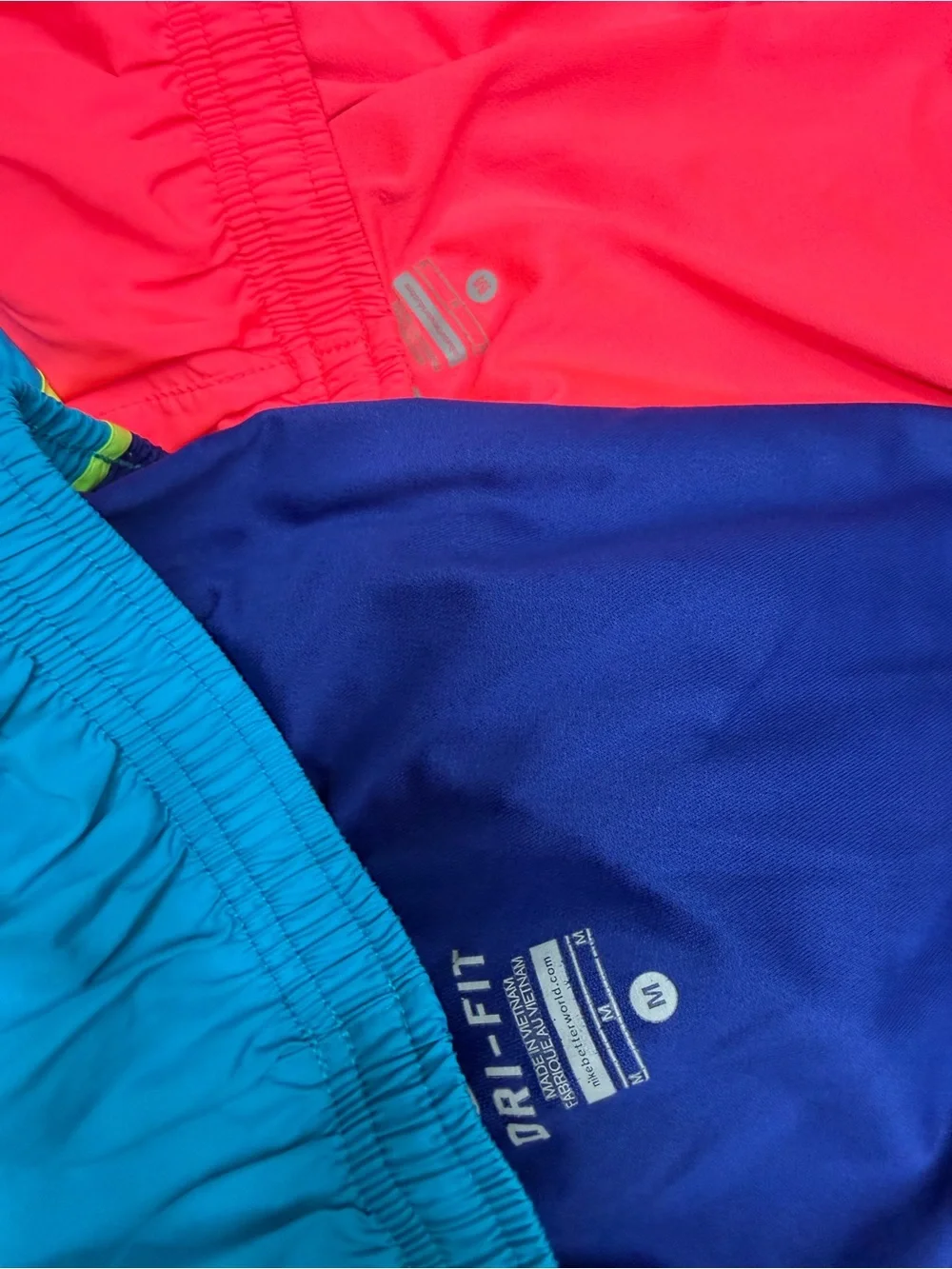 Nike Women’s Dri-Fit Tempo Running Shorts Bundle 4 pair size Medium